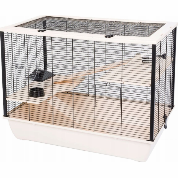 INTER-ZOO Hugo Wood beige - klec pro hlodavce - 78 x 48 x...
