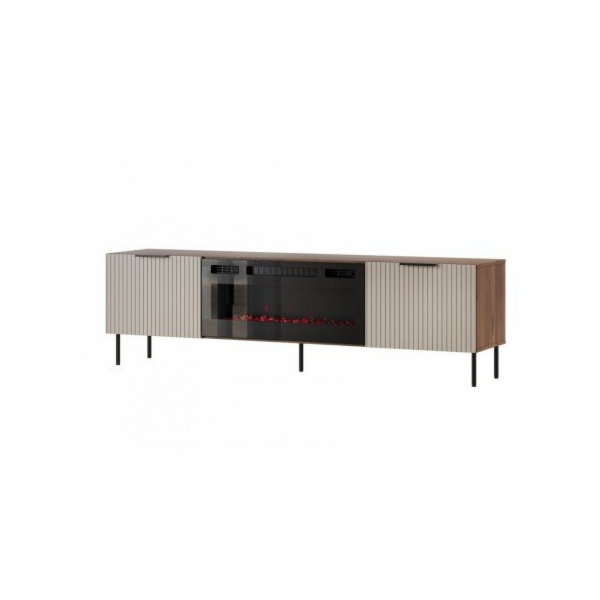 Skříňka na televizi ALMERA 180,5x42x52,5 ořech/kašmír + k...