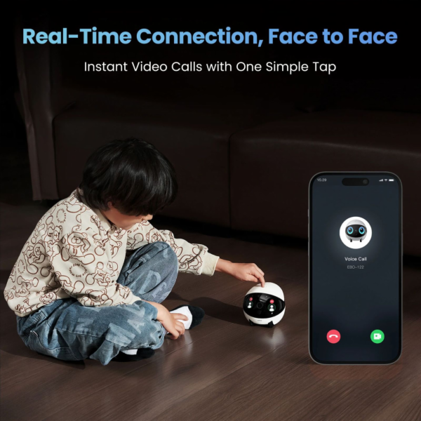Enabot EBO Air 2 Plus robot pro domácí mazlíčky s 3K kame...