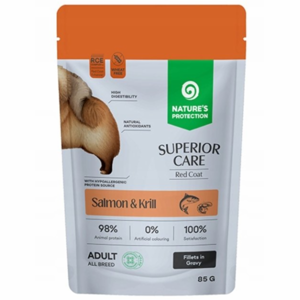 NATURE S PROTECTION Superior Care Red coat Salmon&Krill -...