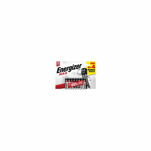 Energizer LR03/8 Max AAA 4+4 zdarma