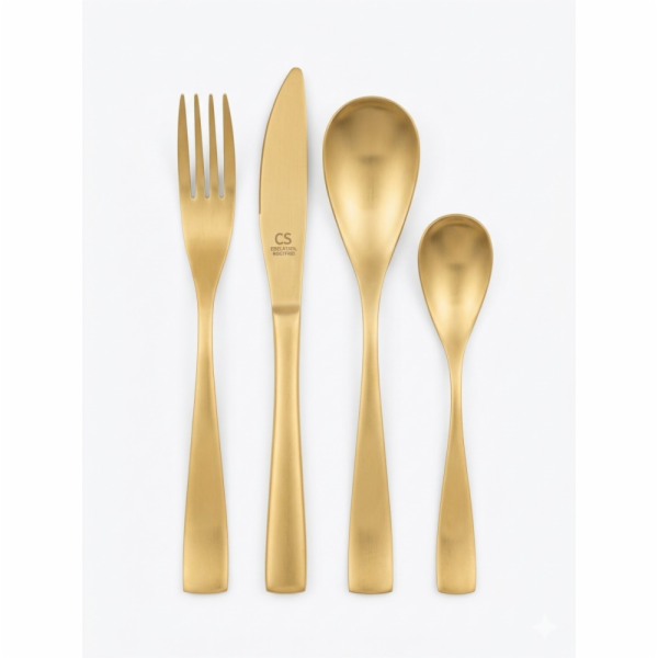 Sada příborů nerez 24 ks BOCHOLT GOLD CS-080167