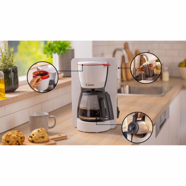 Filtrační kávovar Bosch MyMoment TKA2M111, filtrační stroj