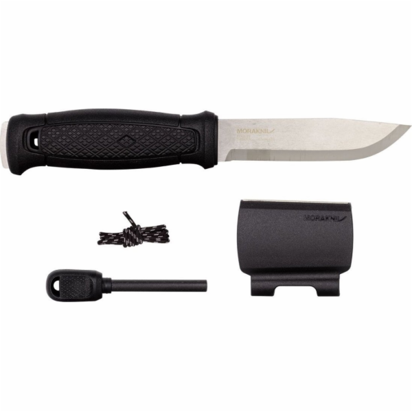 Černý nůž Morakniv Garberg včetně sady pro přežití