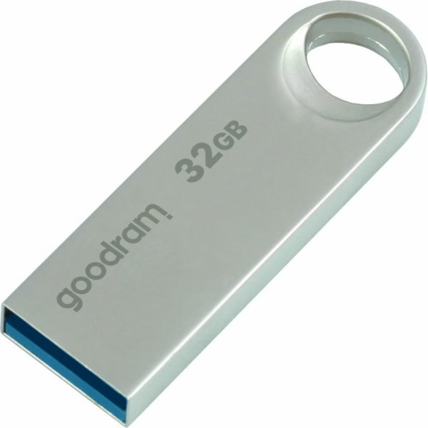 GOODRAM Flash Disk UNO3 32GB, USB 3.2 Gen1, stříbrná