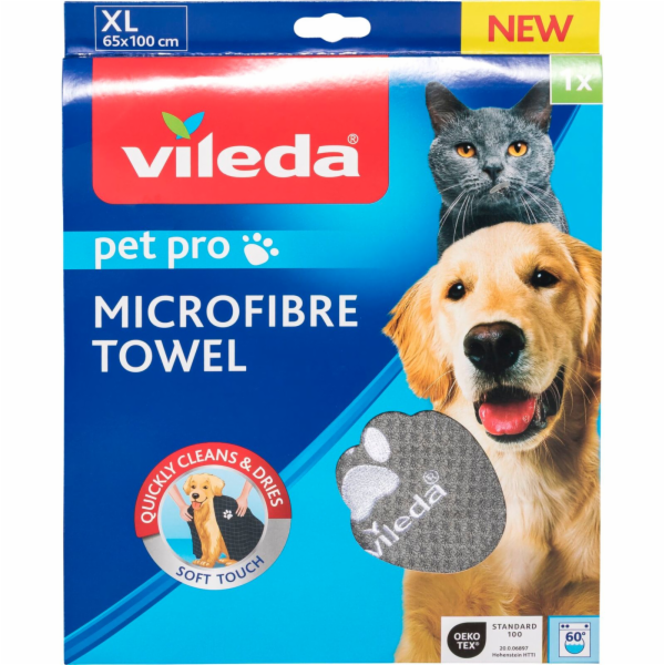 Ručník z mikrovlákna Vileda PET PRO L pro domácí mazlíčky