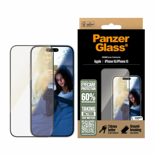 PanzerGlass Eyecare - Ochrana obrazovky pro mobilní telef...