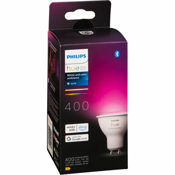 Philips Hue White & Color Ambiance GU10 Smarter Spot 400 lm