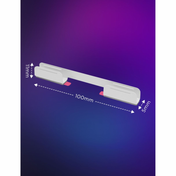 Govee Neon Rope Light 2 Clips 5 ks Bílá