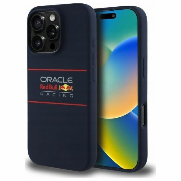 Red Bull Silikonový kryt RBHMP16X24SIHSRV pro iPhone 16 P...