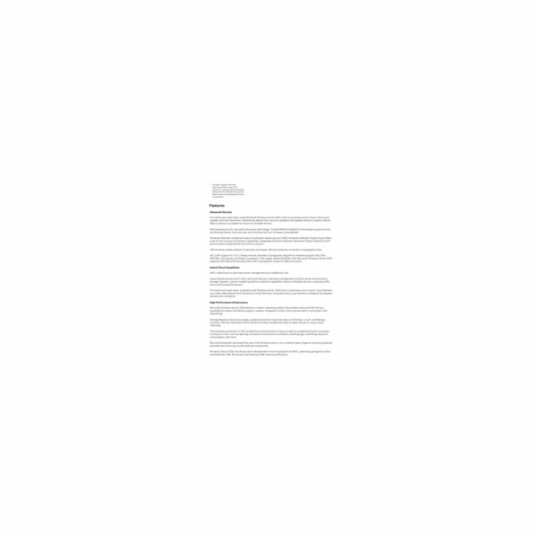 HPE Windows Server 2025 16-core Datacenter Reseller Optio...