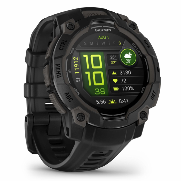 Garmin Instinct 3 AMOLED 3,05 cm (1.2") 45 mm Digitální 3...