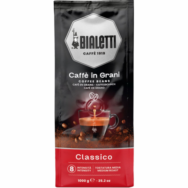 Bialetti Esperto Grani Classico Espresso zrnková káva 1 kg