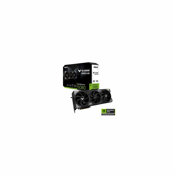 ASUS VGA NVIDIA GeForce RTX 5080 TUF GAMING 16GB OC, 16GB...