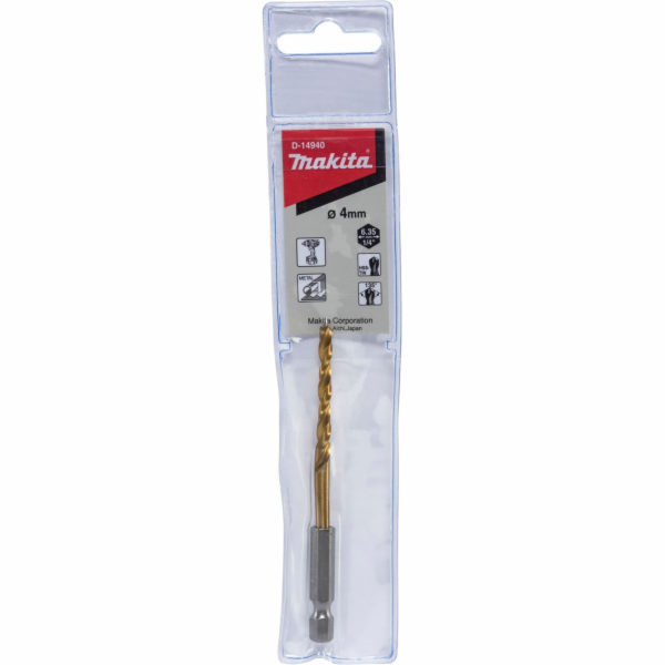 Makita Titanbohrer HSS 4,0mm