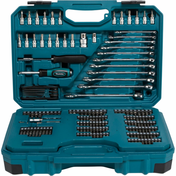 Makita Handwerkzeug-Set E-17980, 231-teilig (blau, mit 2 ...