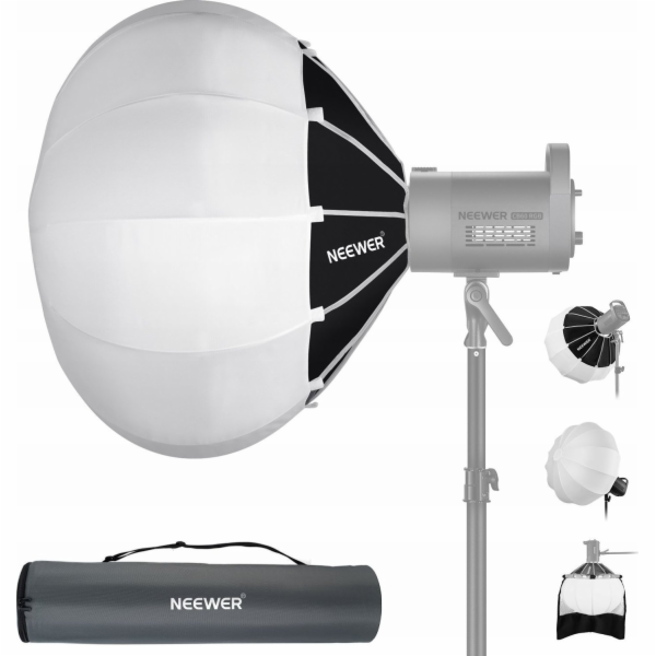 Softbox Sférický difuzér Lucerna Osmiúhelník 90 cm Pro Bo...
