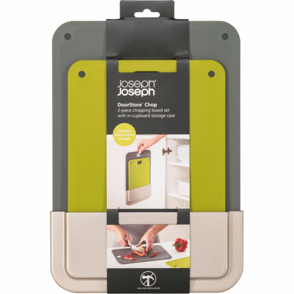 Joseph Joseph Chop 2-piece Grey Chopping Board Set