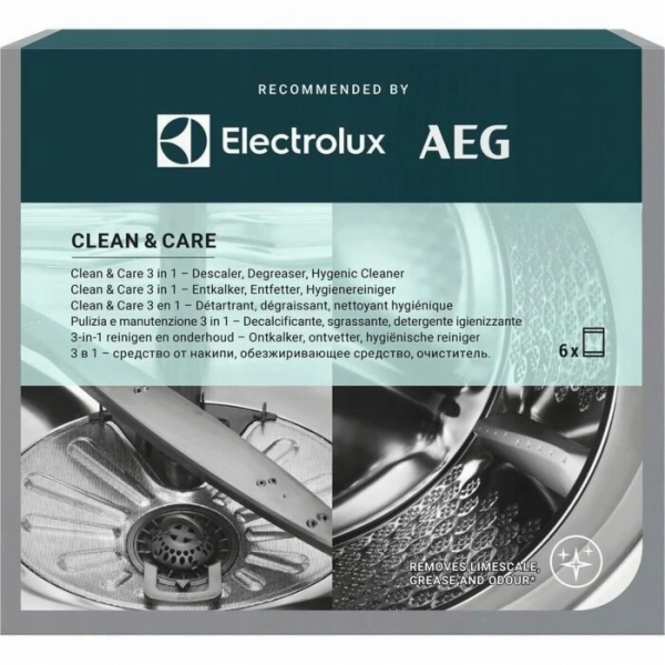Příprava pračky a myčky nádobí ELECTROLUX M2GCP601