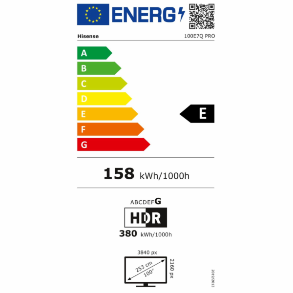 Hisense 100E7Q PRO 2,54 m (100") 4K Ultra HD Smart TV Wi-...