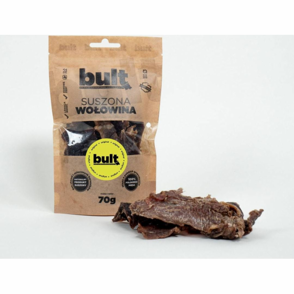 bult Eko Sušené hovězí maso - pochoutka pro psy - 70g