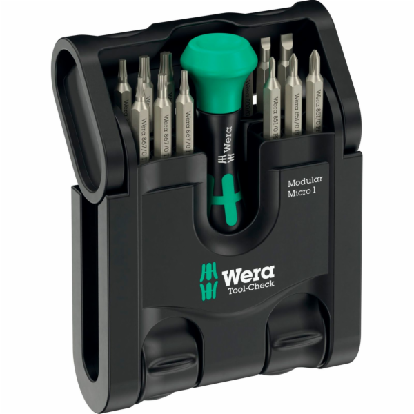 Wera Tool-Check Modular Set 1, mit 3 Werkzeugmodulen (sch...