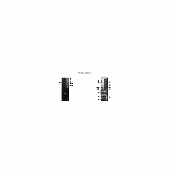 DELL PC Pro Slim QCS1250/180W/TPM/i5-14500/16GB/512GB SSD...