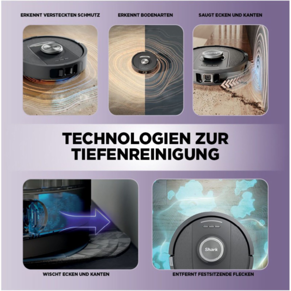 Shark PowerDetect NeverTouch 2-in-1 RV2800YEEU (schwarz/s...