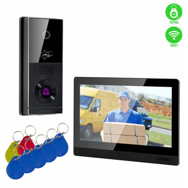 EVOLVEO DoorPhone AHD10, Sada domácího WiFi videotelefonu...