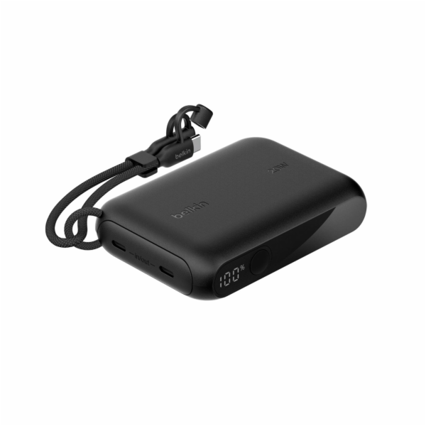 Belkin Powerbank 10.000mAh black Display PD 20W USB-C BPB...