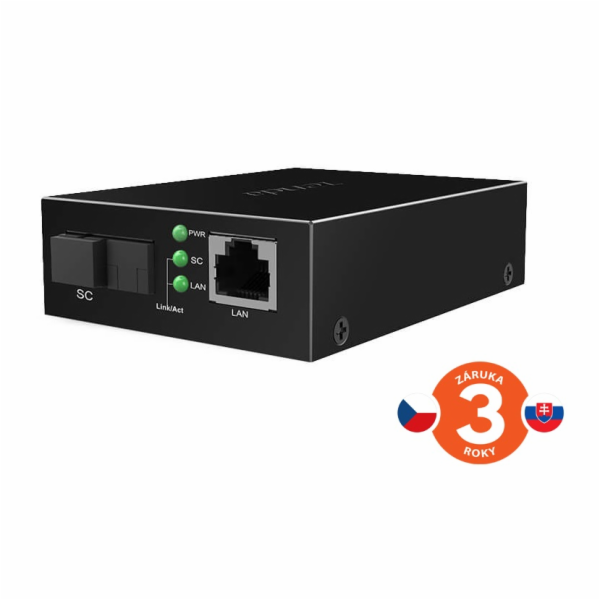 Tenda TFC300B Gigabit Media Converter WDM, SM, Tx 1310nm,...