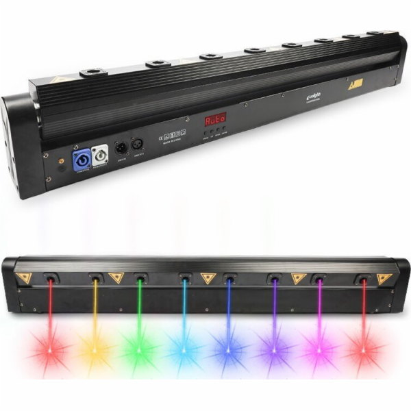 Evolights EVOLIGHTS LASER 3W RGB profesionální pódiové la...