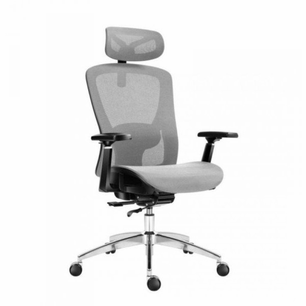 Otočné křeslo Expert 5.3 Grey Mesh
