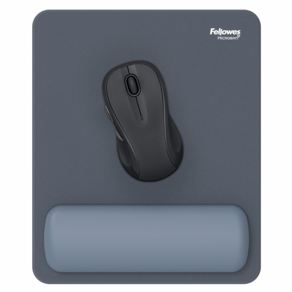 Fellowes Breyta Mauspad marine- blau mit Handgelenkauflage