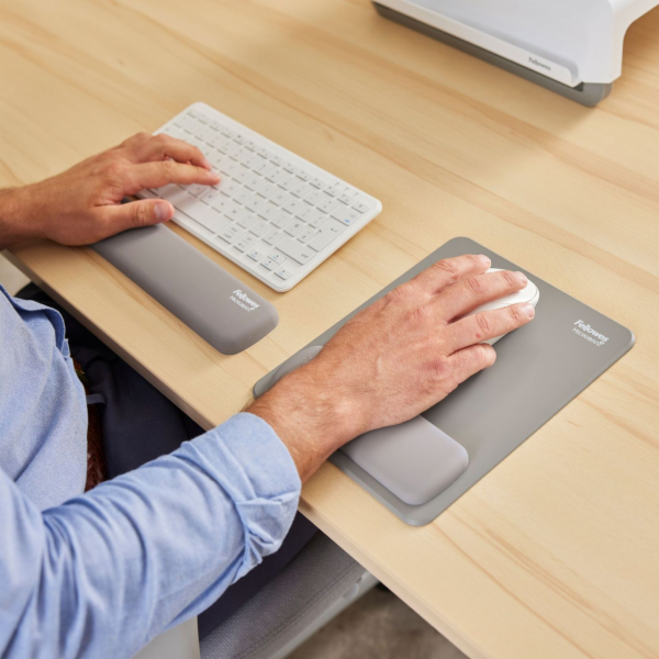 Fellowes Breyta grau Tastatur-Handgelenkauflage 32 cm