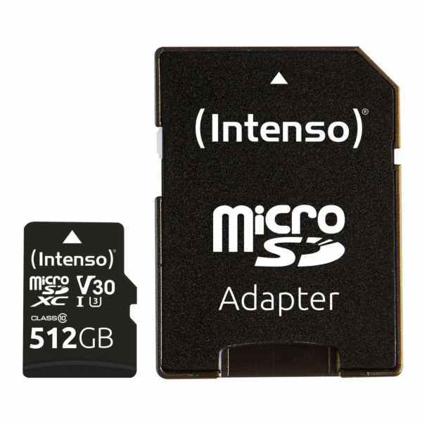 Intenso UHS-I Professional 512 GB microSDXC (schwarz, UHS...