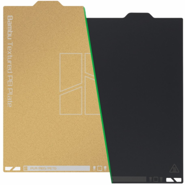 BambuLab Bambu Dual-Texture PEI – dvipuse magnetine perda...