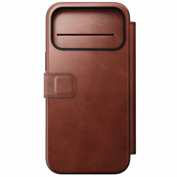 NOMAD pouzdro Modern Leather Folio Magsafe Horween pro iP...