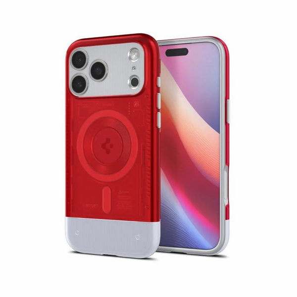 Spigen Classic C1 MagSafe, ruby - iPhone 17 Pro Max