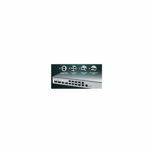 MikroTik Cloud Switch CRS812-8DS-2DQ-2DDQ-RM, 4x 2GHz CPU...