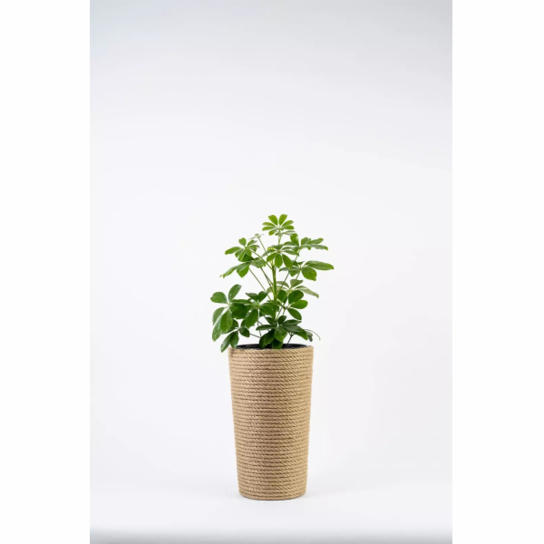 Adoni Jutový květináč s vložkou, průměr 22 cm, výška 36 c...