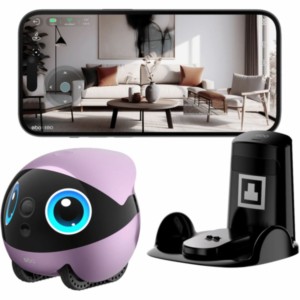 Enabot EBO Air 2 Plus robot pro domácí mazlíčky s 3K kame...
