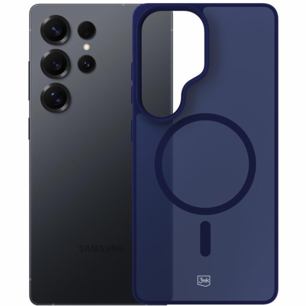 3MK Pouzdro pro Samsung Galaxy S25 Ultra - , kouřové, modré