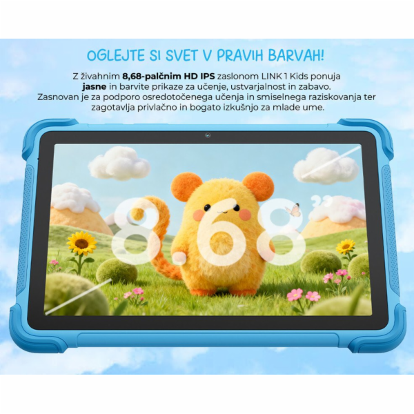 BLACKVIEW LINK 1 Kids BLUE 8.68"IPS 1340x800,4/64GB,Quad-...