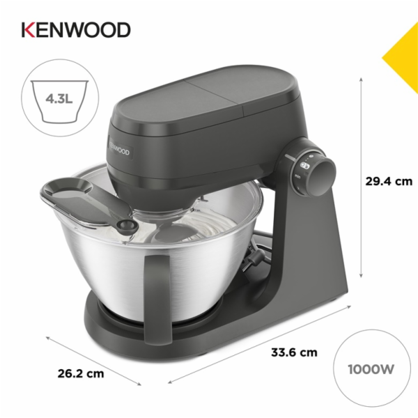 KENWOOD Kuchyňský robot KHC30.070GY, 1000 W