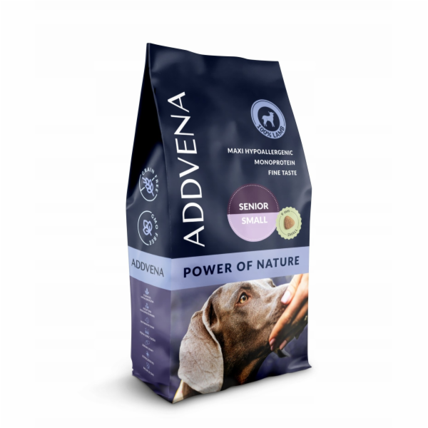 ADDVENA Power of nature Senior Small breed Mono Lamb - su...