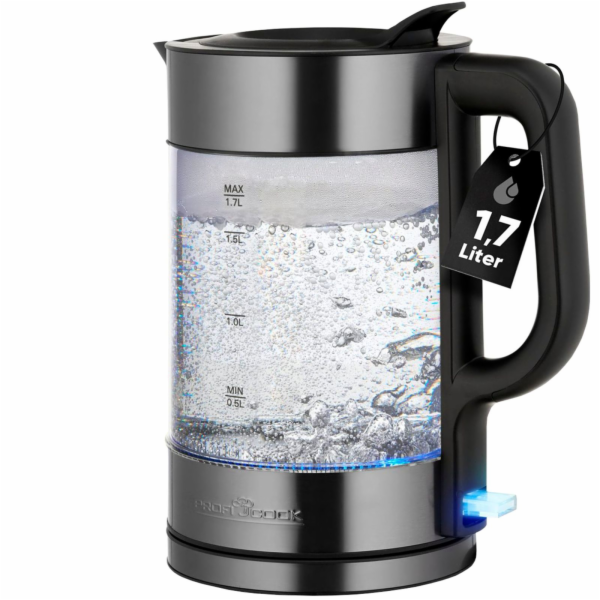 ProfiCook PC-WKS 1322 G elektrická konvice 1,7 l 2200 W Č...