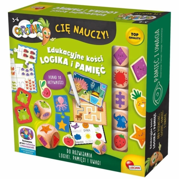 Lisciani LISCIANI CAROTINA VÁS NAUČÍ VZDĚLÁVACÍ LOGIKU A ...