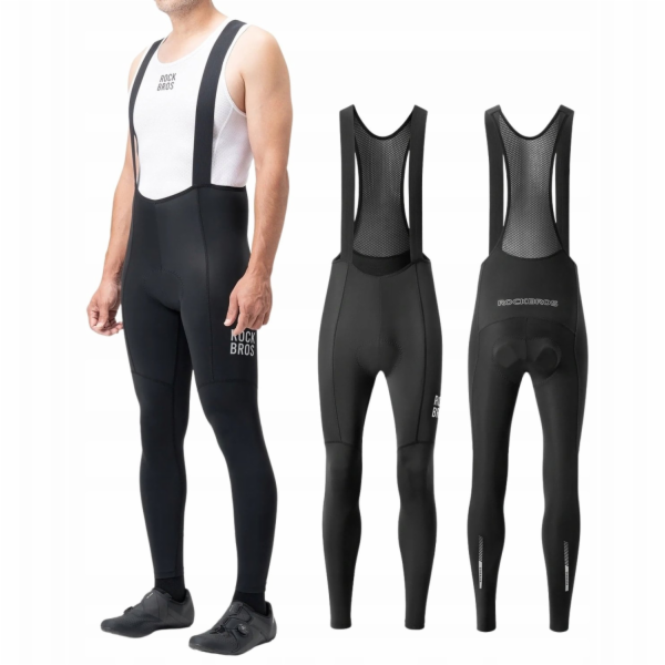 RockBros 200021 Dlouhé cyklistické kraťasy s laclem a vlo...