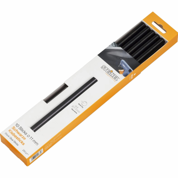 Steinel 006792 lepicí tyčinky 11mm 250mm černá 250g 10ks